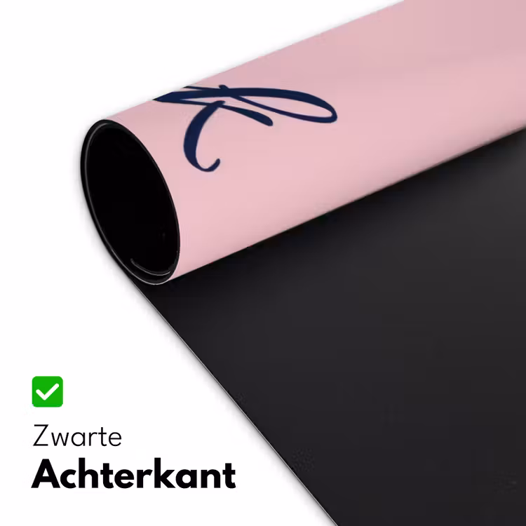Fuck what they think - Roze - Minimalistisch Muismat XXL klein -sfeer2