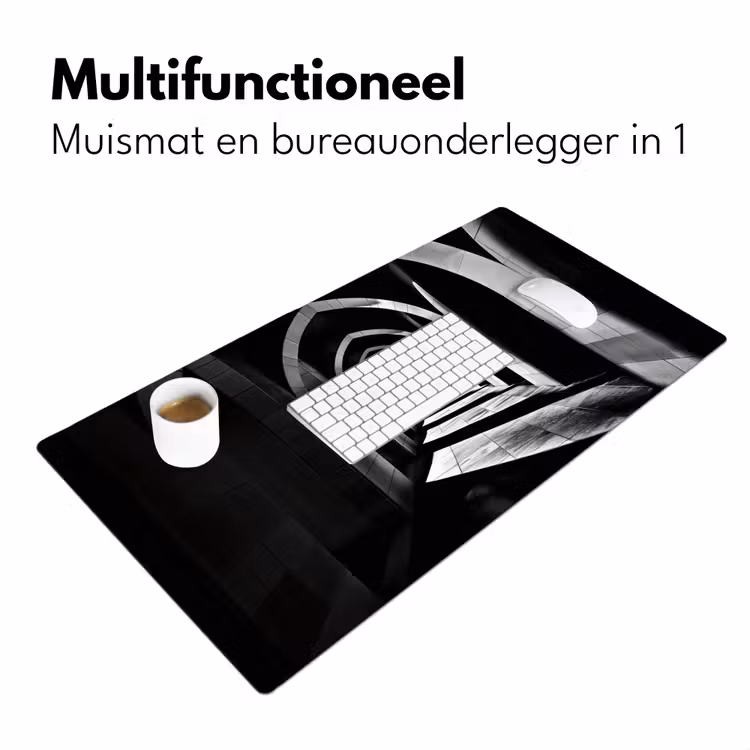 Gang - Bogen - Schaduw - Diepte Muismat XXL klein -sfeer4