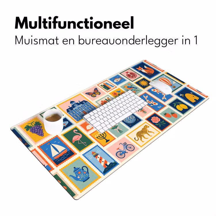 Gebouw - Koepel - Architectuur - Klassiek - Grijs Muismat XXL klein -sfeer4
