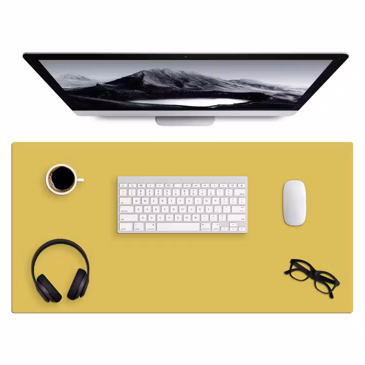 Golden - Victory - Geel Muismat XXL klein 681 -3d
