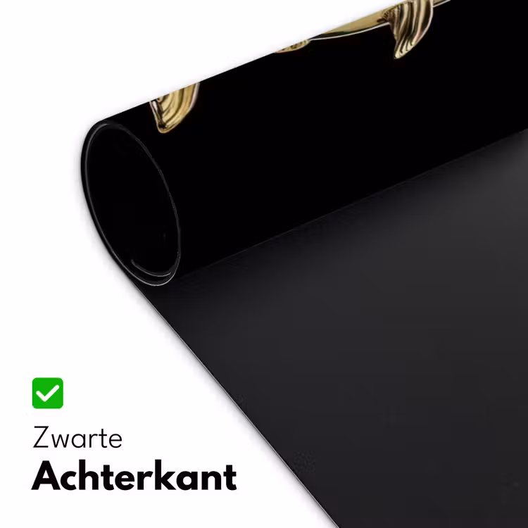 Goud - Vis - Haak - Zwart Muismat XXL klein -sfeer2