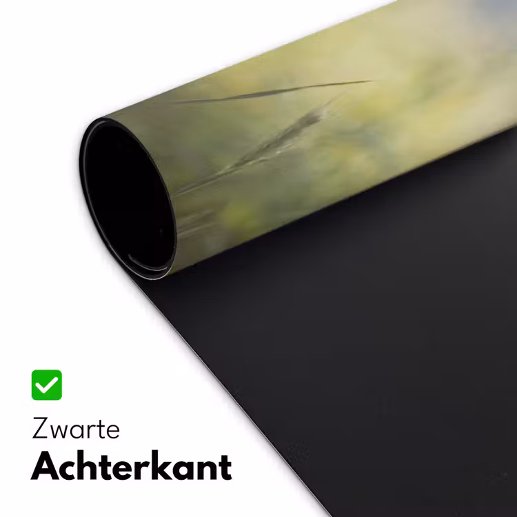 Graan - Aar - Natuur - Groen - Detail Muismat XXL klein -sfeer2