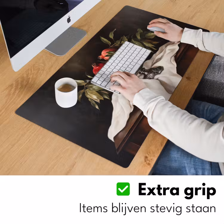 Granaatappels - Klassiek - Vintage Muismat XXL klein -sfeer3