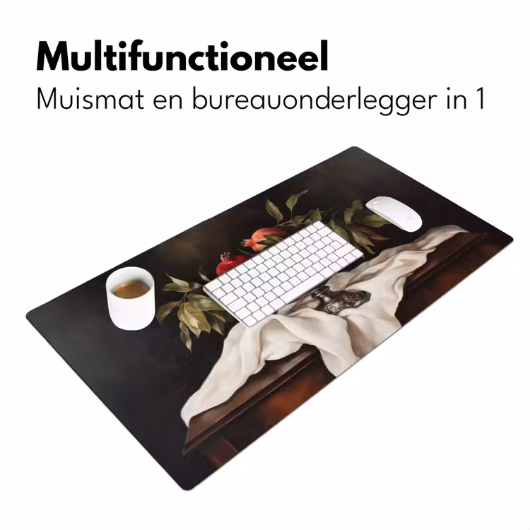 Granaatappels - Klassiek - Vintage Muismat XXL klein -sfeer4