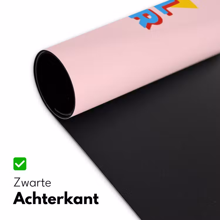 Grl pwr - Bliksem - Roze Muismat XXL klein -sfeer2