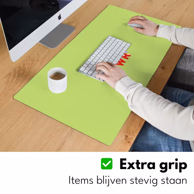 Grl pwr - Groen - Rood - 3D Muismat XXL klein -sfeer3