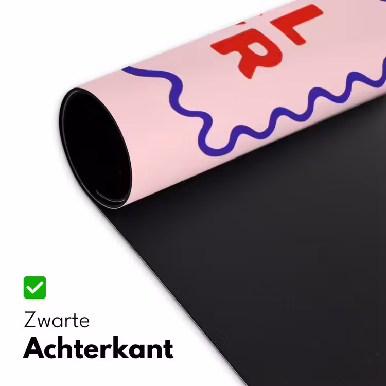 Grl pwr - Roze - Kader Muismat XXL klein -sfeer2