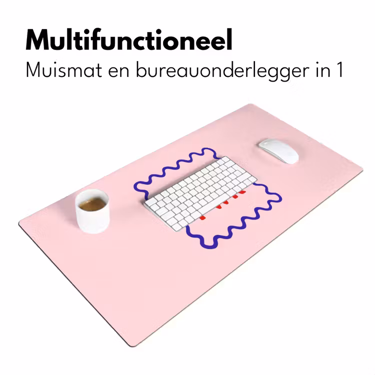 Grl pwr - Roze - Kader Muismat XXL klein -sfeer4