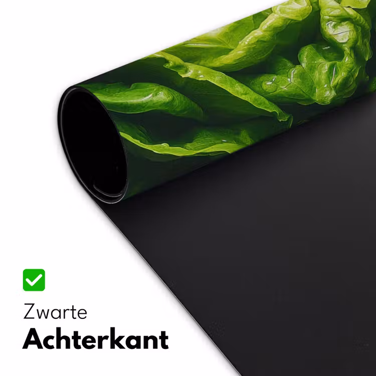 Groente - Sla - Groen Muismat XXL klein -sfeer2