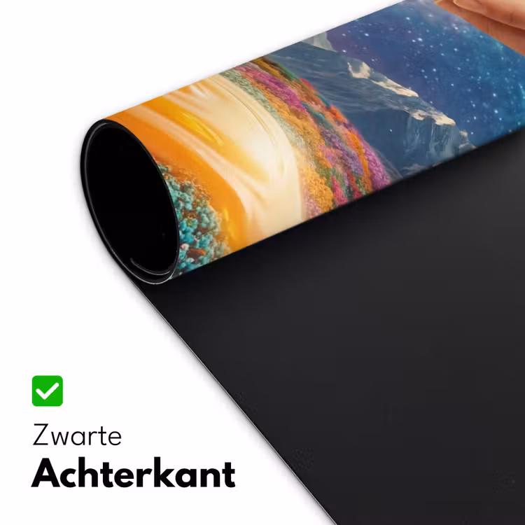 Bureau onderlegger - Handen - Ei - Surrealisme - Handen - Ei - Surrealisme Muismat XXL klein