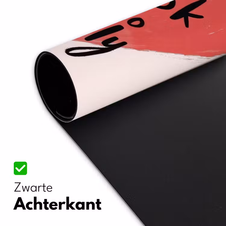 Hart - Rood - Valentijn Muismat XXL klein -sfeer2