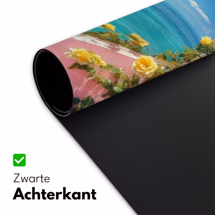 Hart - Zee - Muur Muismat XXL klein -sfeer2