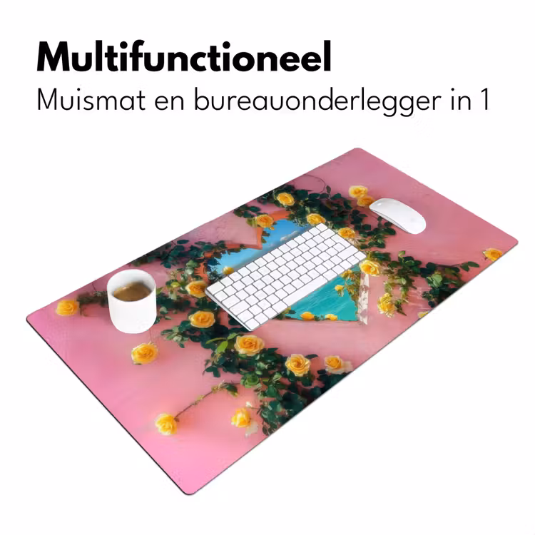 Hart - Zee - Muur Muismat XXL klein -sfeer4
