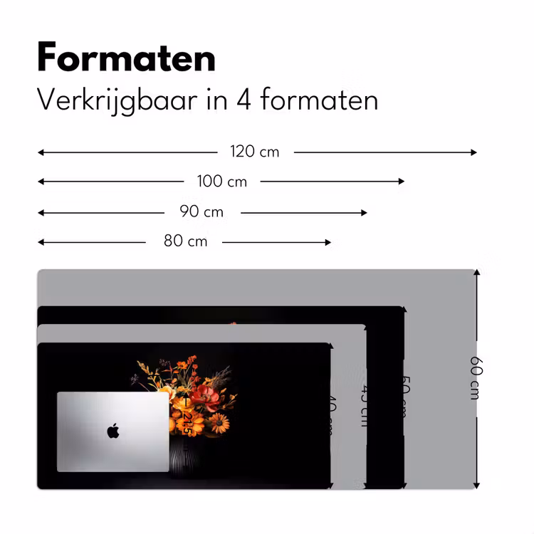 Herfst - Boeket - Oranje Muismat XXL klein -sfeer5