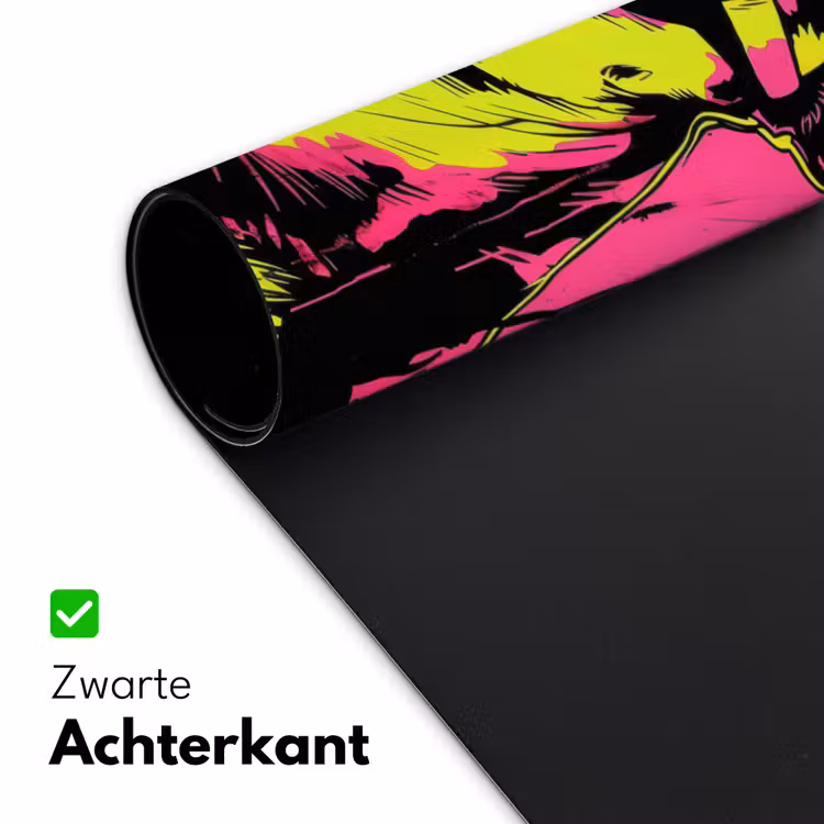 Hond - Zonnebril - Roze - Art Muismat XXL klein -sfeer2