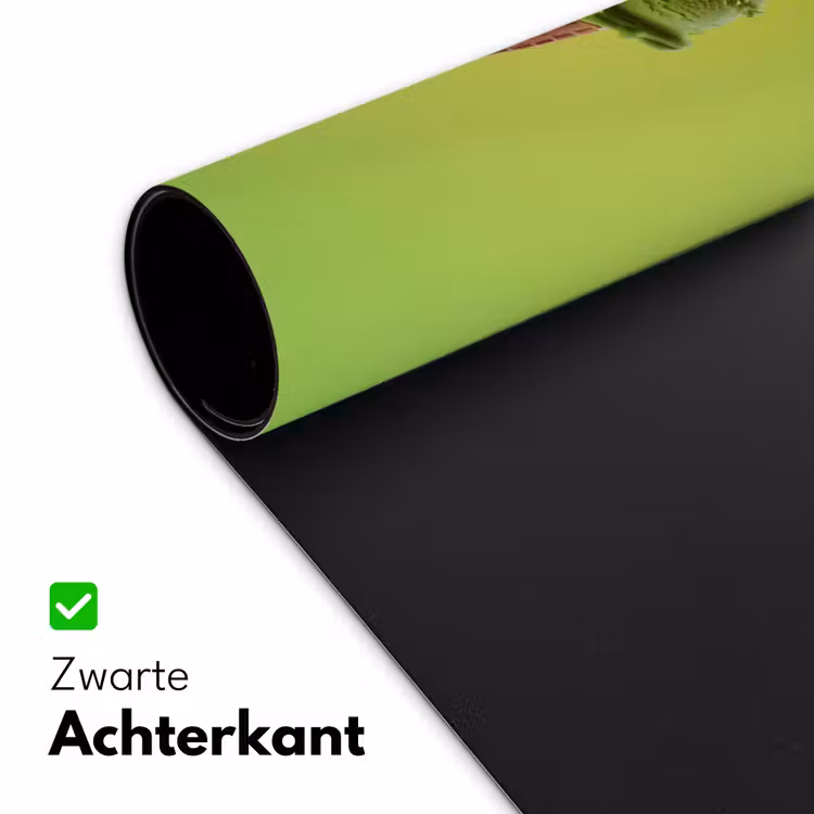 Hoorntje - Schepijs - Groen Muismat XXL klein -sfeer2