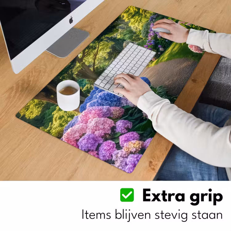 Hortensia- Park - Pad Muismat XXL klein -sfeer3