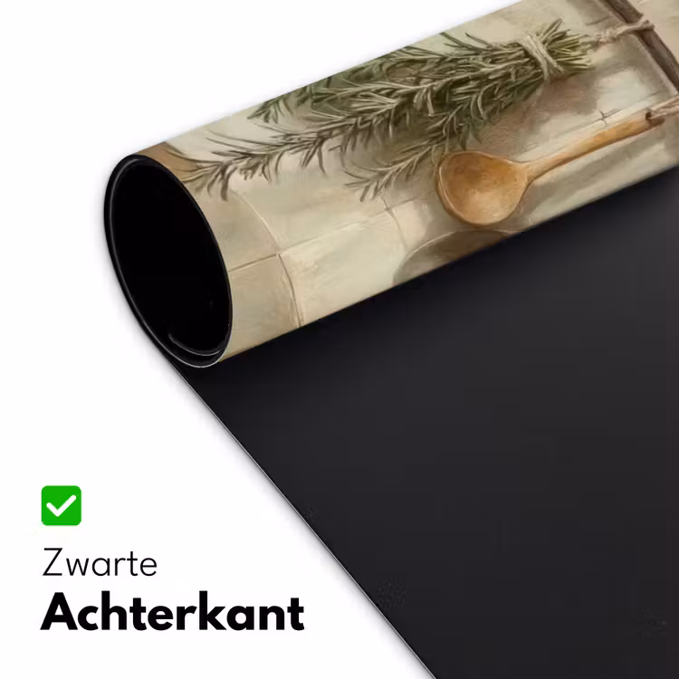 Hout - Keukengerei - Stilleven - Tegels Muismat XXL klein -sfeer2