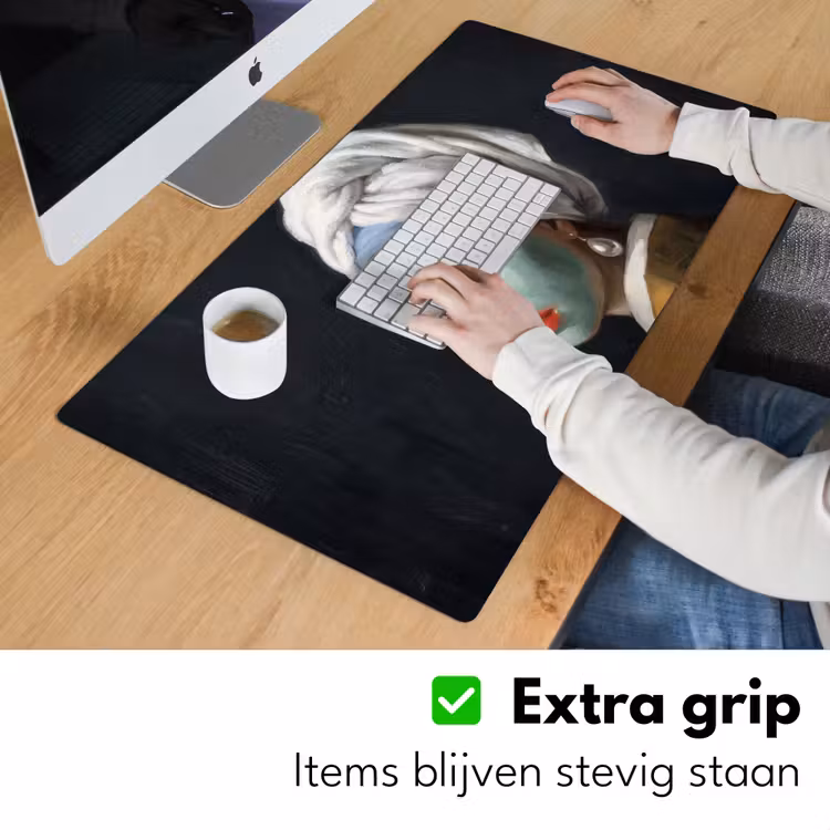 Iconisch - Modern - Kleurrijk Muismat XXL klein -sfeer3