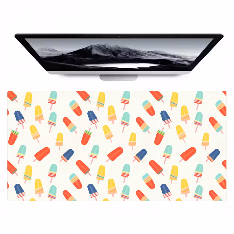 IJsjes - Speels - Kleurrijk Muismat XXL klein 681 -zzz3d