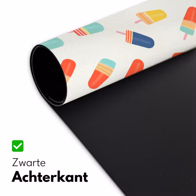 IJsjes - Speels - Kleurrijk Muismat XXL klein 681 -sfeer2