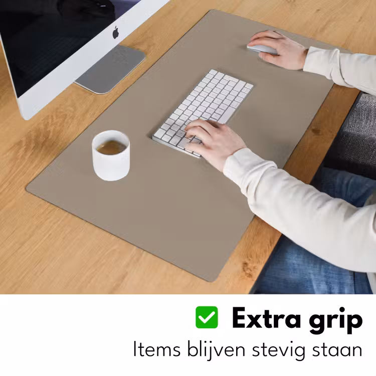 Interieur - Kleuren - Beige Muismat XXL klein -sfeer3