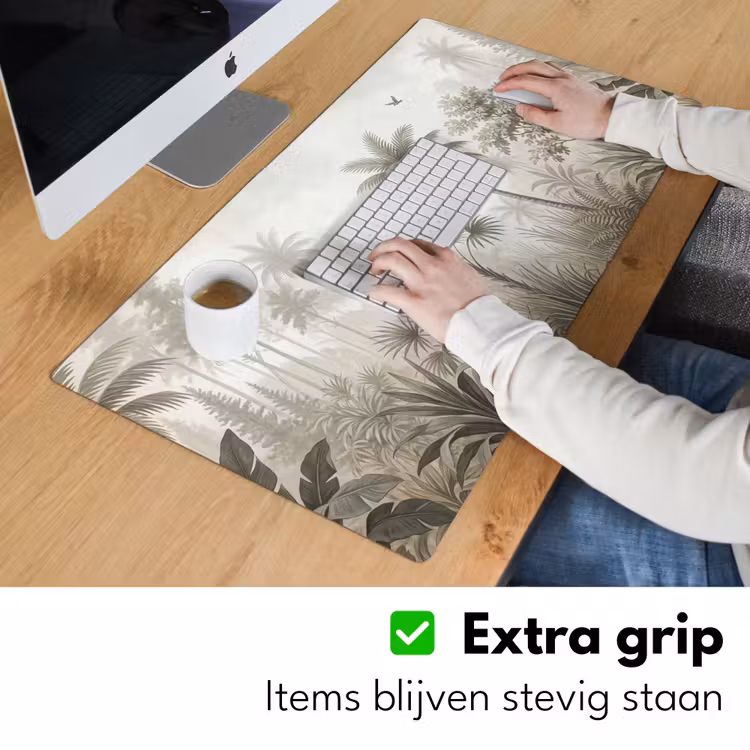 Jungle - Palmbomen - Natuur Muismat XXL klein -sfeer3