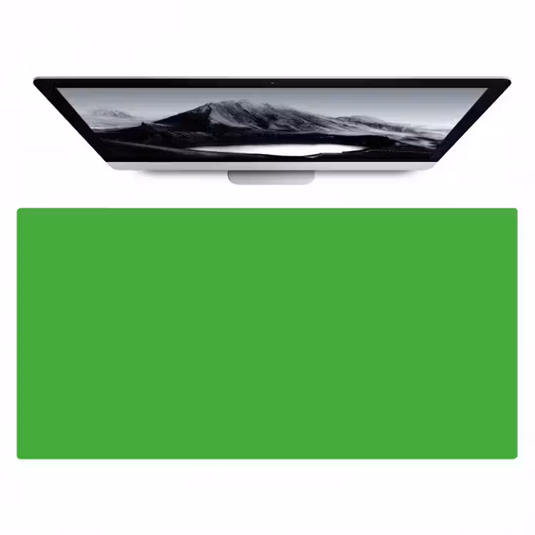 Kelly - Green - Groen Muismat XXL klein 681 -zzz3d