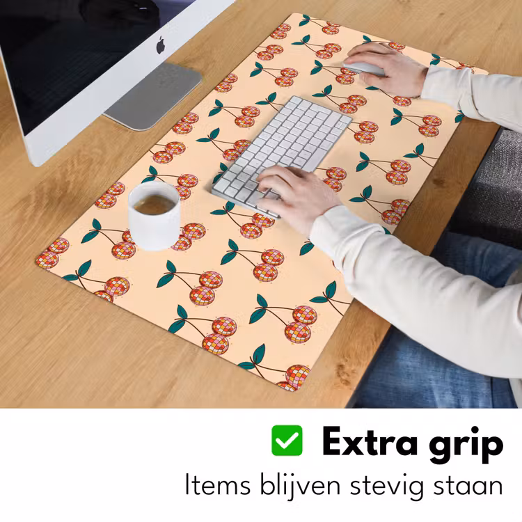 Kers - Disco - Patroon Muismat XXL klein 681 -sfeer3