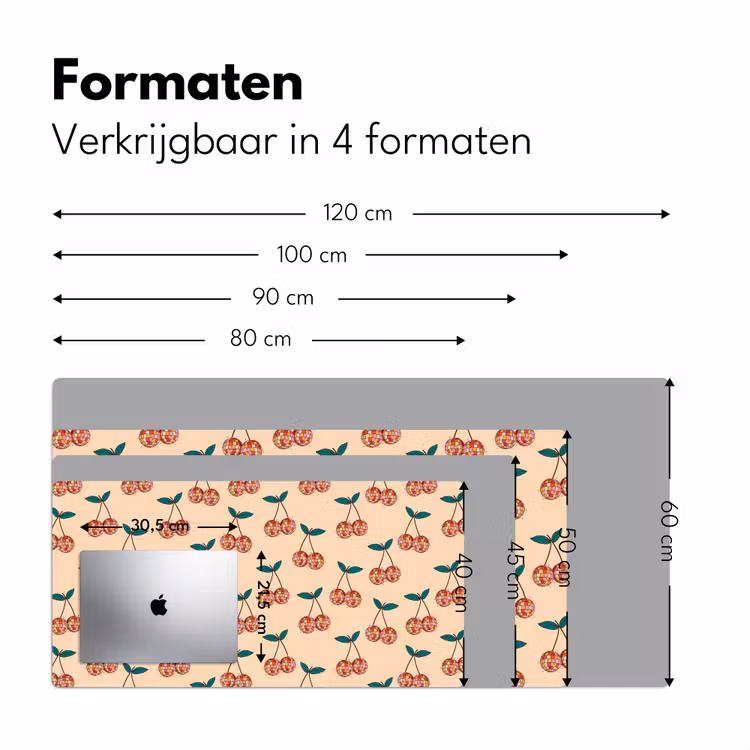 Kers - Disco - Patroon Muismat XXL klein 681 -sfeer5