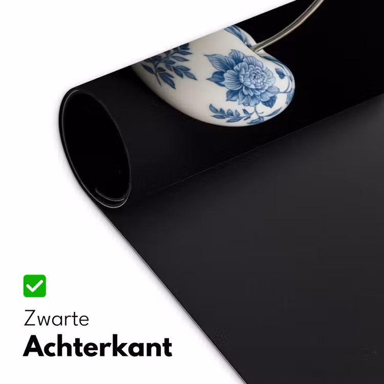 Kersen - Delfts blauw - Fruit Muismat XXL klein -sfeer2