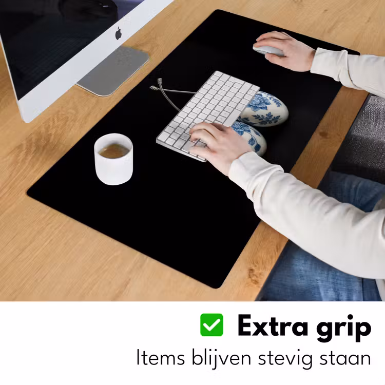 Kersen - Delfts blauw - Fruit Muismat XXL klein -sfeer3