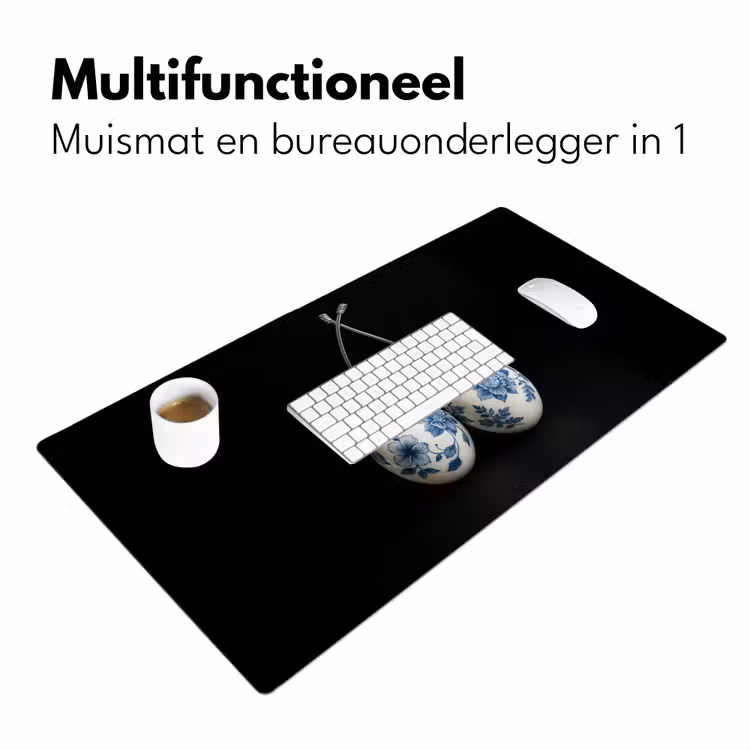 Kersen - Delfts blauw - Fruit Muismat XXL klein -sfeer4