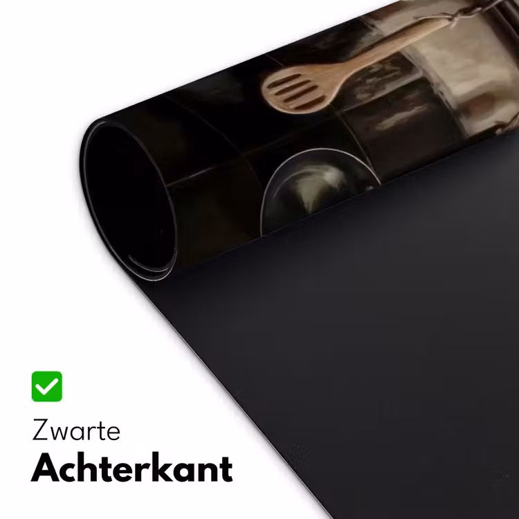 Keukengerei - Rustiek - Tegels - Kruiden Muismat XXL klein -sfeer2