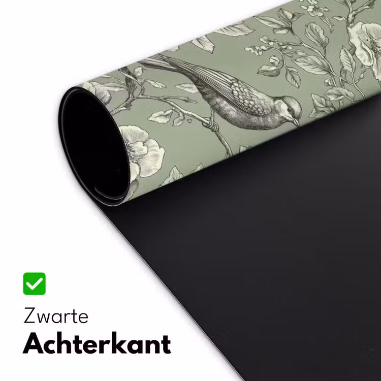 Klassiek - Botanisch - Groen Muismat XXL klein 681 -sfeer2