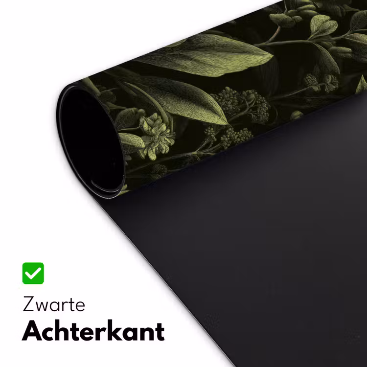 Klassiek - Donker - Botanisch - Planten Muismat XXL klein 681 -sfeer2