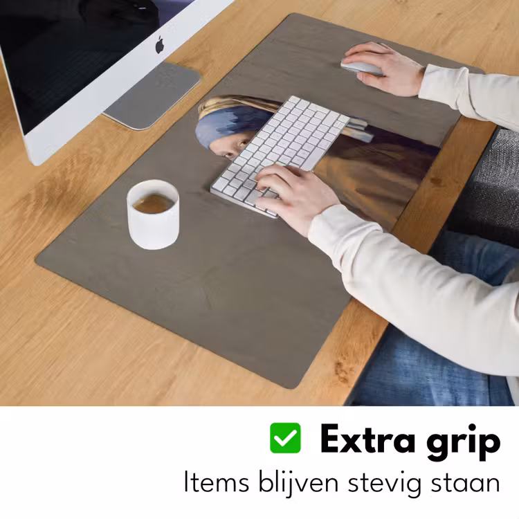 Klassiek - Humor - Kleurrijk Muismat XXL klein -sfeer3