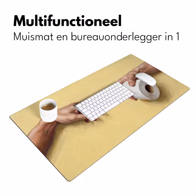 Klassiek - Kunst - Humor Muismat XXL klein -sfeer4