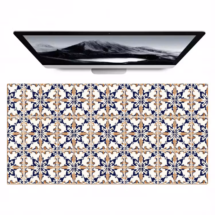 Klassiek - Patroon - Kleurrijk Muismat XXL klein 681 -zzz3d