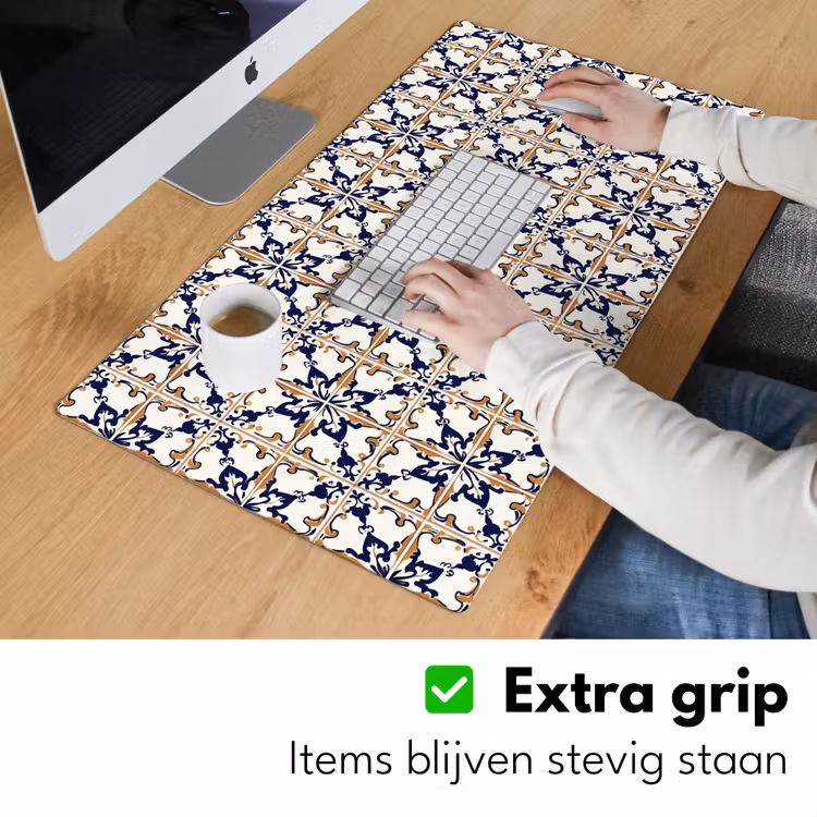 Klassiek - Patroon - Kleurrijk Muismat XXL klein 681 -sfeer3