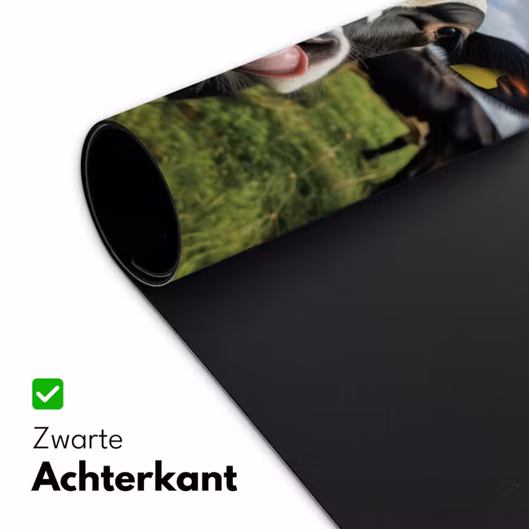 Koe - Tong - Weide Muismat XXL klein -sfeer2