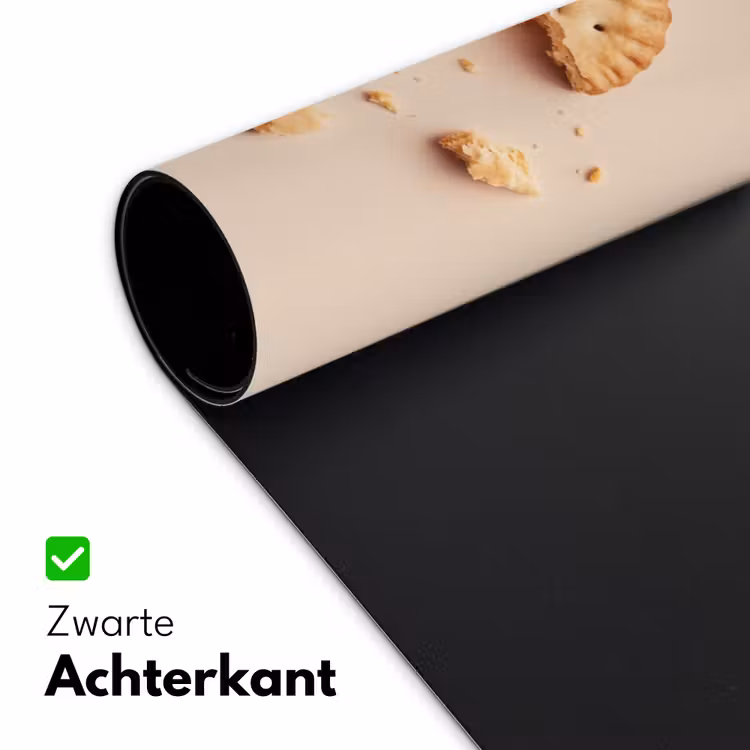 Koekje - Kruimels - beige Muismat XXL klein -sfeer2