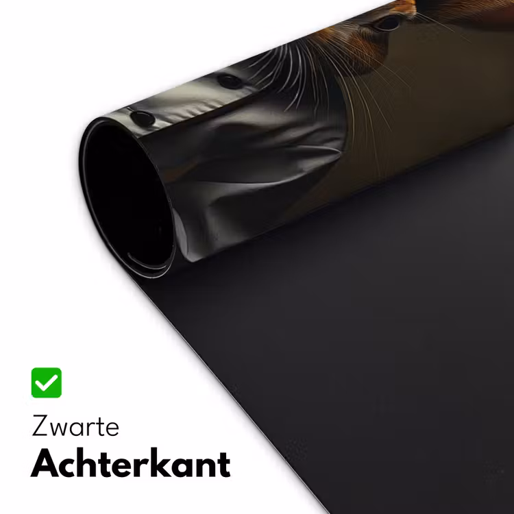 Konijn - Kok - Dier Muismat XXL klein -sfeer2