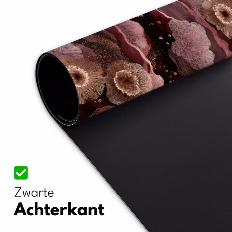 Koraal - Organisch - Roze Muismat XXL klein 681 -sfeer2