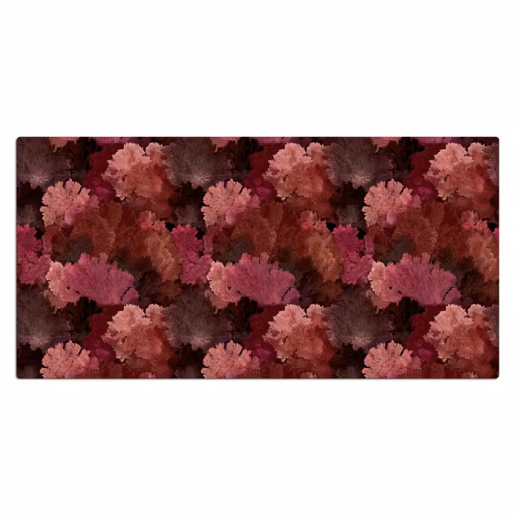 Koraal - Textuur - Kleurrijk Muismat XXL klein 681 -3d_leeg