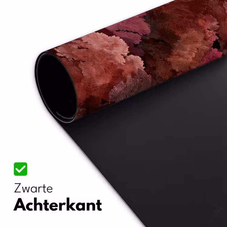 Koraal - Textuur - Kleurrijk Muismat XXL klein 681 -sfeer2
