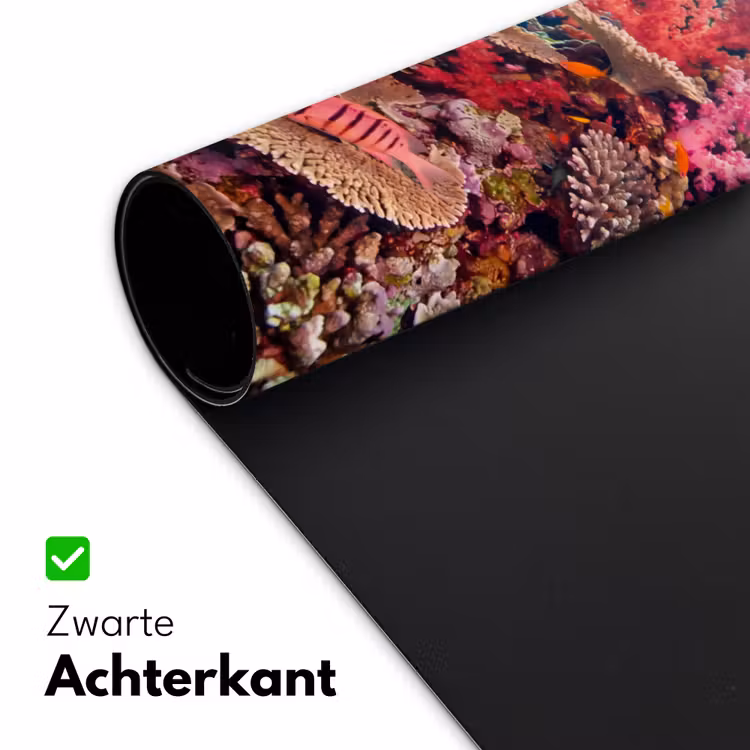 Koraalrif - Vissen - Onderwater - Tropisch - Rood Muismat XXL klein -sfeer2