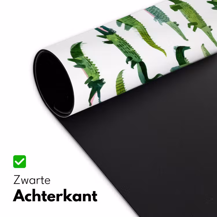 krokodillen - Speels - Groen Muismat XXL klein 681 -sfeer2