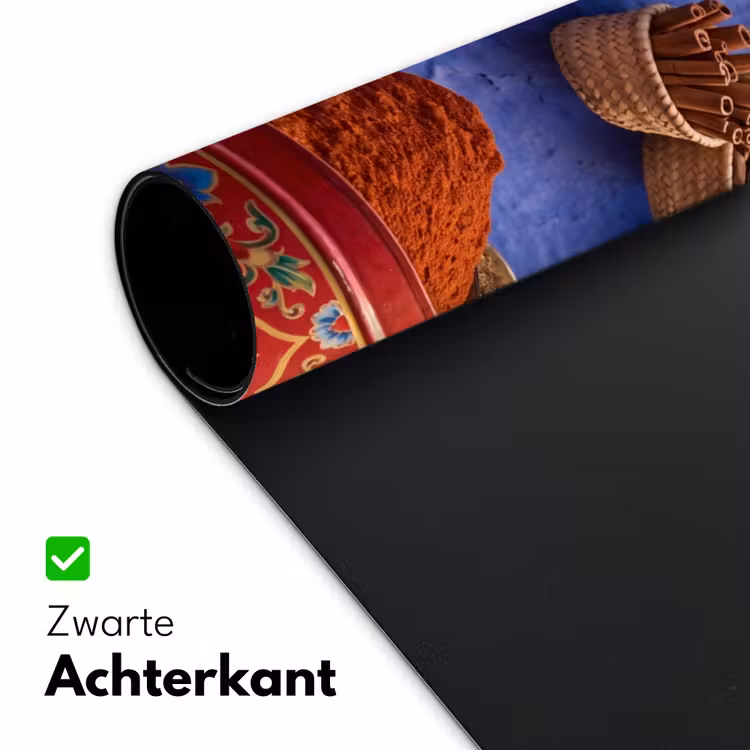 Bureau onderlegger - Kruiden - Manden - Markt - Kruiden - Manden - Markt Muismat XXL klein
