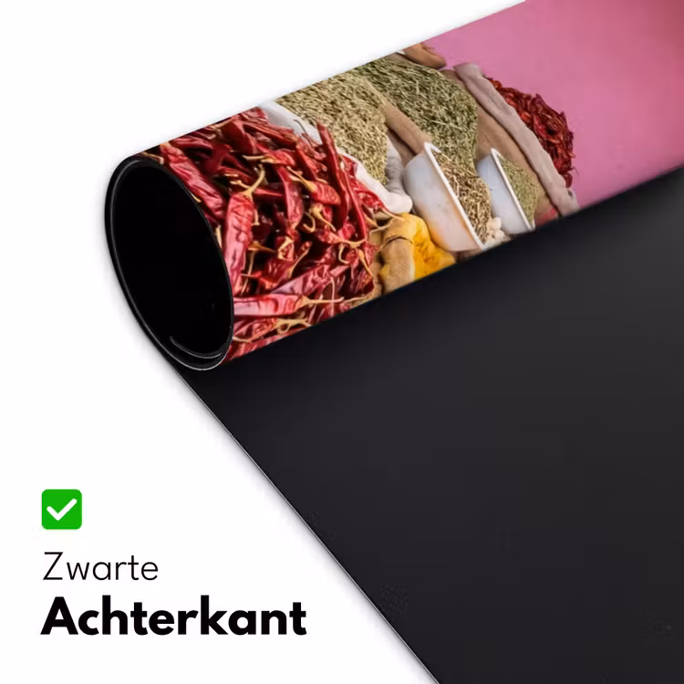 Bureau onderlegger - Kruiden - Markt - Roze - Kruiden - Markt - Roze Muismat XXL klein